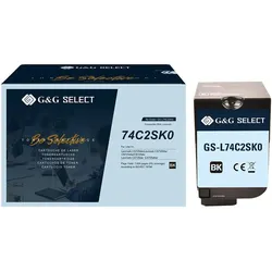 G&G SELECT Premium-Toner ersetzt Lexmark 74C2SKE