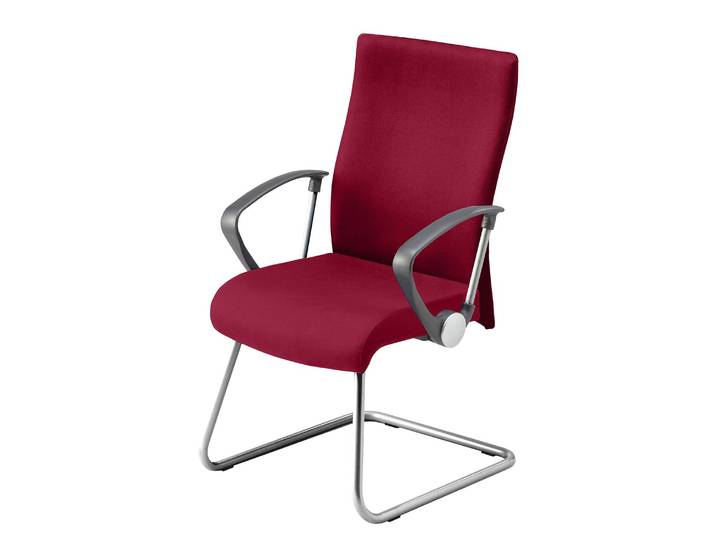 Chaise de bureau NEO CF 63 x 99 x 62cm Rouge/Rouge