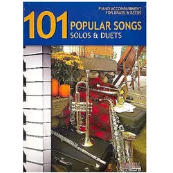 101 popular Songs: piano accompaniment, Fachbücher von Jonathan Robbins