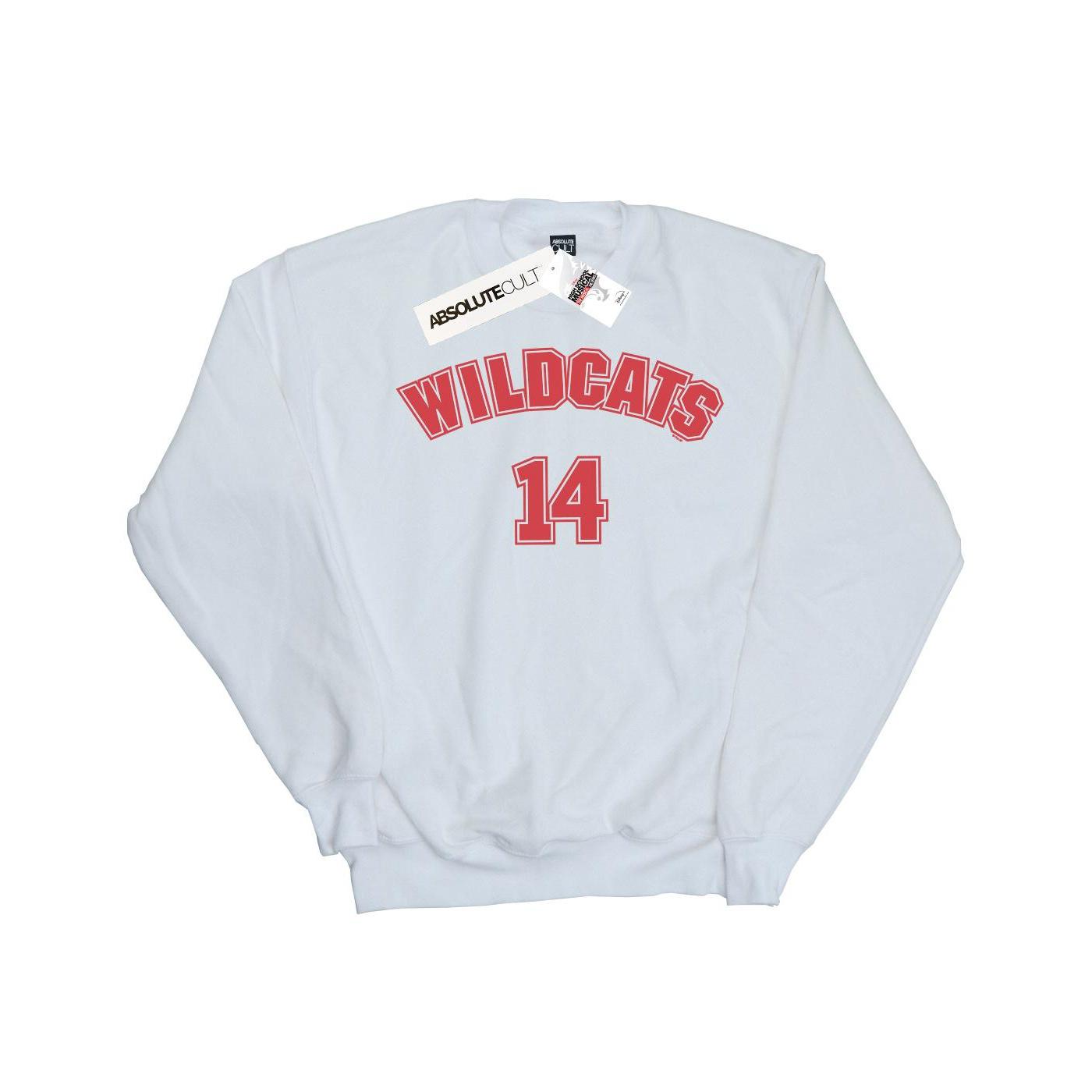 Disney Meisjes High School Musical The Musical Wildcats 14 Sweatshirt (Wit)