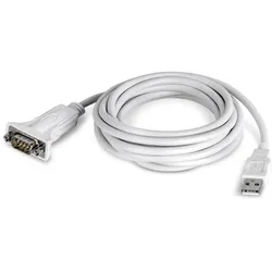 TRENDnet TU-S910 USB zu Serial Konverter, 3 Meter Kabel