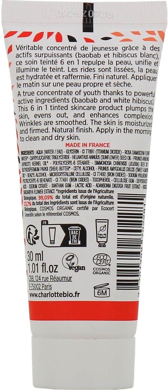 Charlotte Bio CC Cream 6 en 1 Piel Seca y Sensible Light 30ml