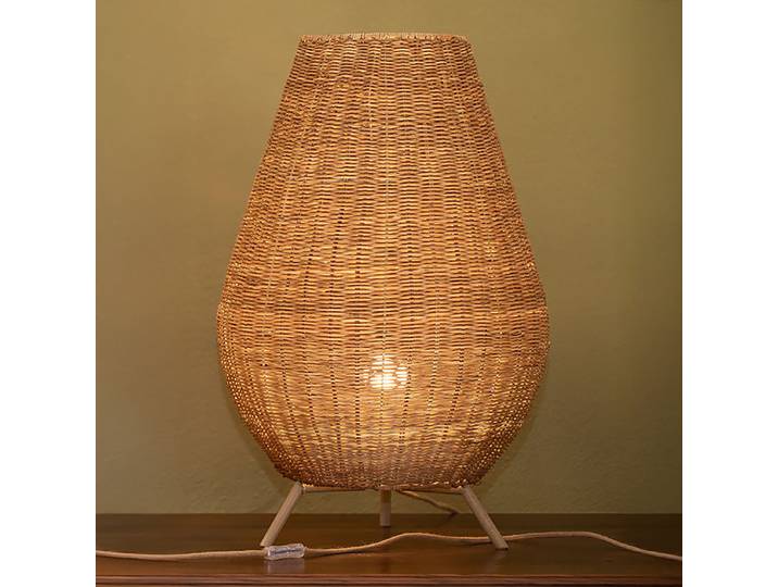 Lampe de chemin Saona 46 x 72 x 46cm Marron/Marron