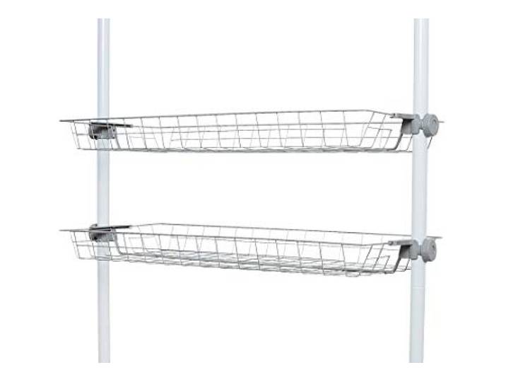 WENKO Panier Herkules Set de 2\, paniers de Rangement Gris