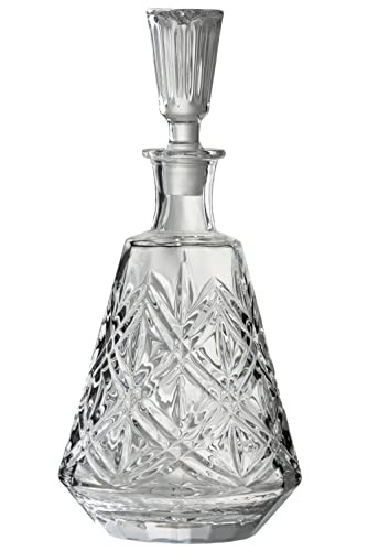 J-Line Anna glazen decanteerkaraf - Transparant