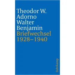 Briefe und Briefwechsel, Fachbücher von Theodor W. Adorno, Walter Benjamin