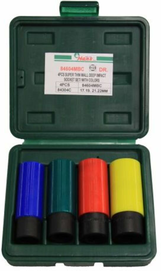 Schlagsteckschlüsselsatz 1/2" HANS 84604MBC