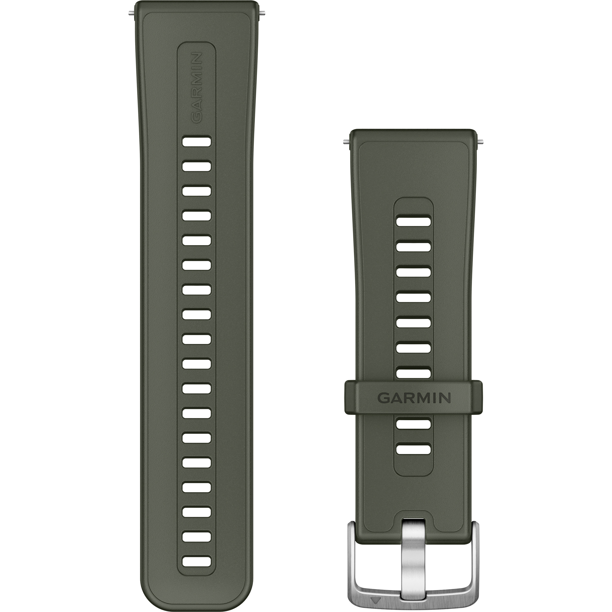 Garmin Schnellwechsel-Armband Silikon Venu X1 Zubehör GPS & Uhren oliv Größe 24mm