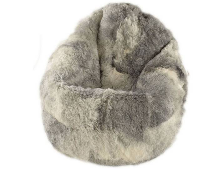 KUHFELL online & NOMAD Sitzsack LAMMFELL SITZSACK POUF AUS ECHTEM SCHAFFELL IN DIVERSEN FARBEN