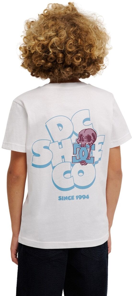 T-Shirt DC SHOES "Cartoon Jaws", Kinder, Gr. 14(155-164cm), weiß, Obermaterial: 75% Baumwolle, 25% Baumwolle., Shirts T-Shirt