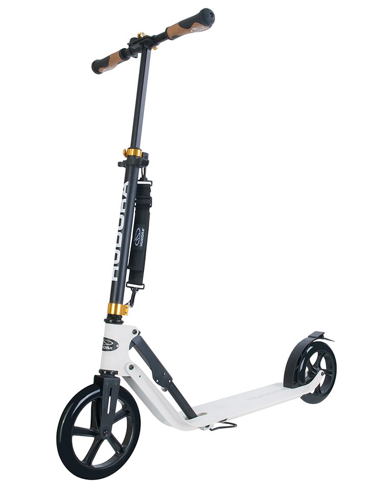 Hudora Scooter "BigWheel Style 230" in Weiß - ab 10 Jahren - onesize
