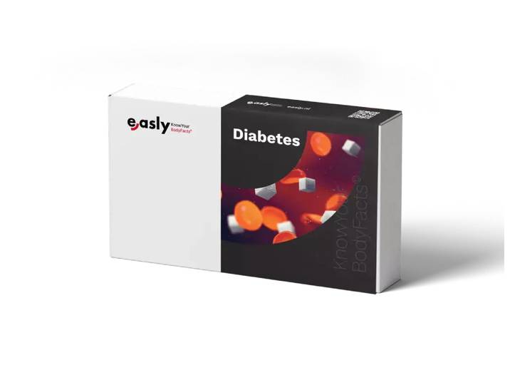 Easly Diabetes Zelftest - HbA1c en Glucose - Thuisbloed- en urinetest