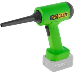Procraft, Farbsprühsystem, PSE22bb Akku Farbspritzpistole 20 V Brushless Solo - ohne Akku, ohne Ladegerät