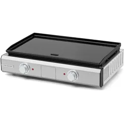 Riviera & Bar, Elektrogrill, riviera&bar Plancha Grill Pro Enamelle 2 Zones - OUTDOOR (2.50 kW)
