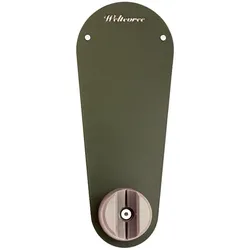 Wandhalterung für Sticklight LED-Outdoorleuchte Weltevree Bottle Green grün, Designer Thor ter Kulve, 13x33x7.5 cm