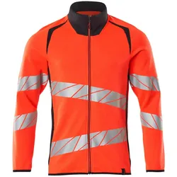Warnschutz Sweatjacke "ACCELERATE SAFE" UV-Schutz - XXL - rot/schwarzblau