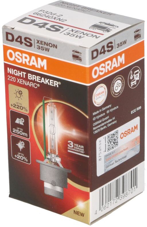 Glühlampe, Fernscheinwerfer XENARC® NIGHT BREAKER® LASER ams-OSRAM 66440XN2