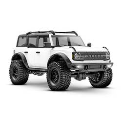 Traxxas TRX97074 Ford Bronco 4x4 Brushed 1:18 RC Modellauto Elektro Crawler Allradantrieb (4WD) RtR 2,4 GHz Inkl. Akku und Ladegerät TRX-97074-1WHT
