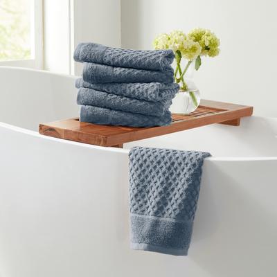 Linery & Co. Cotton Diamond Waffle Texture Bath Towels