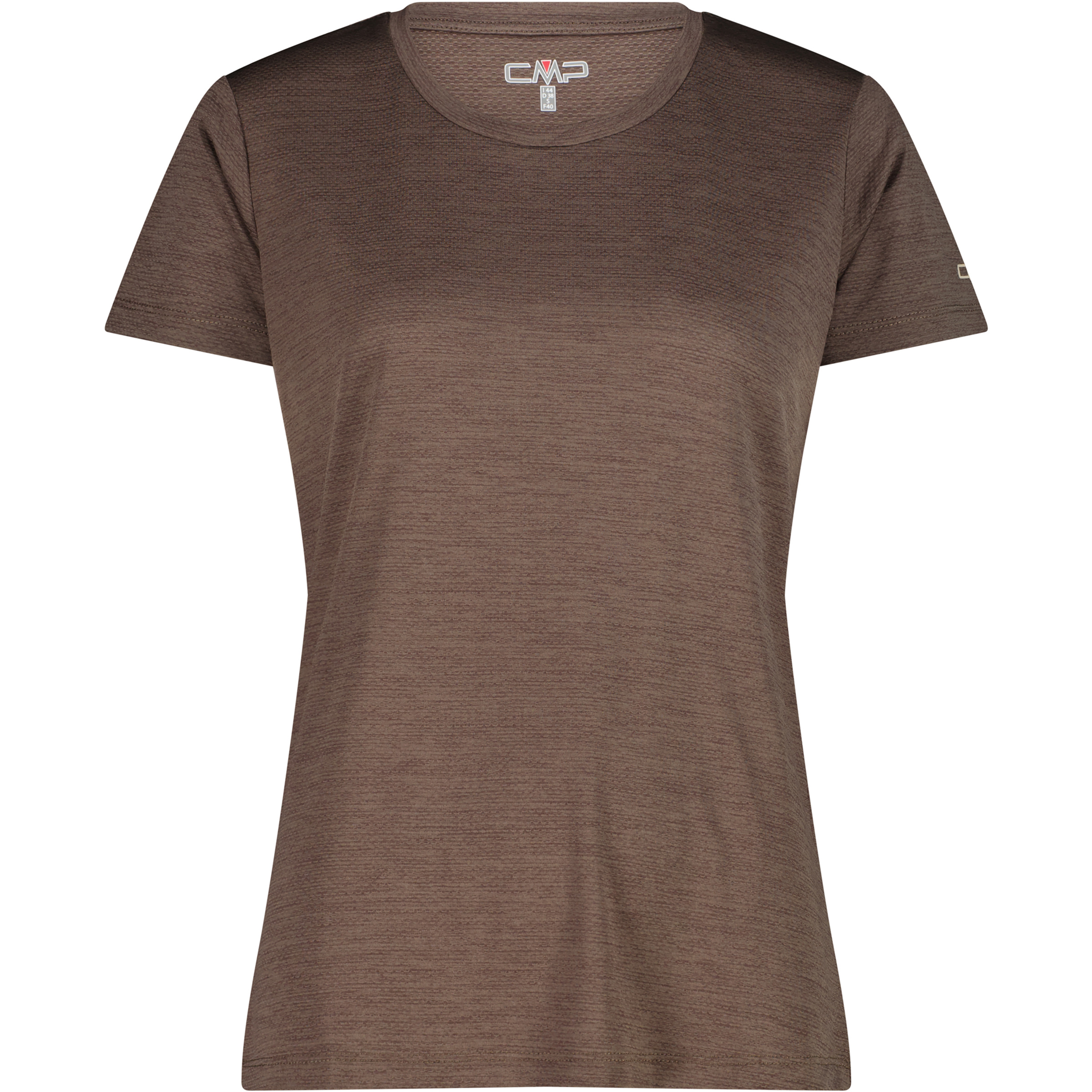 CMP Damen T-Shirts braun Größe L Trekking Schnell trocknend