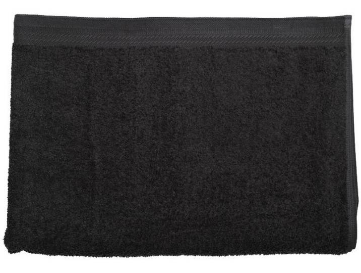 Saunatuch WEWO FASHION 9520 , schwarz (anhtracite), B:70cm L:100cm, Frottier, Baumwolle, Handtücher, Saunatuch, schwere Bordüre
