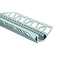 Rutec 63025 Aluminium-Fliesenprofil FP8 Aluminium Fliesenprofil 2 Meter