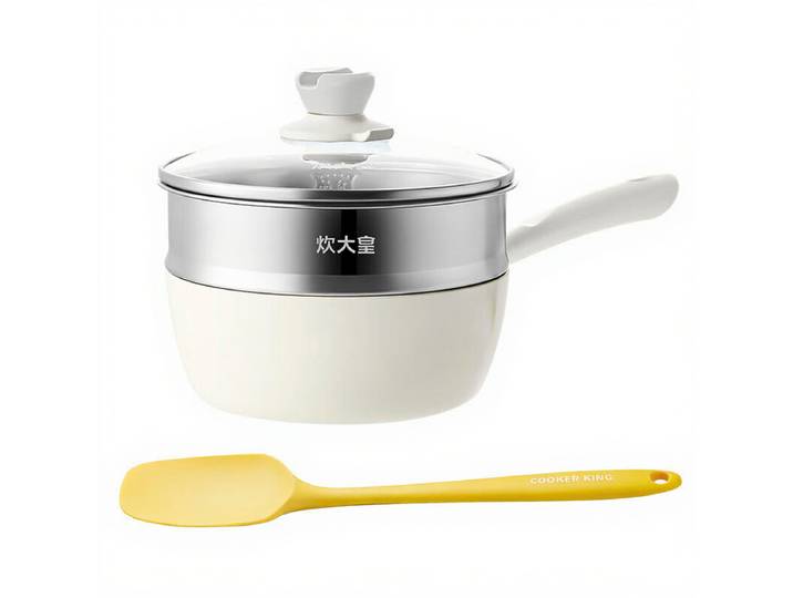 COOKER KING Babyvoedsel set met roerbakpan en stoommand