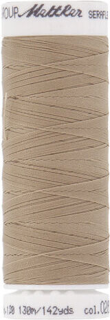 Mettler Seraflex, Stärke: 120, 130 m-Spule, beige