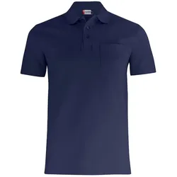 CLIQUE Basic Pocket Poloshirt 580 - dunkelblau XL