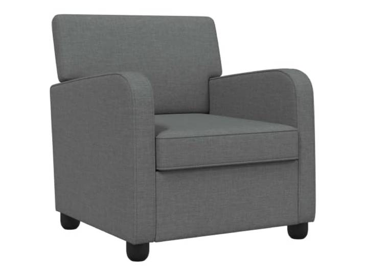 vidaXL Sessel Dunkelgrau Stoff