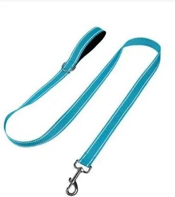 Uplifted Finds High Visibility Reflective Training & Walking Leash sky Blue 2.5 Cm X 150 Cm