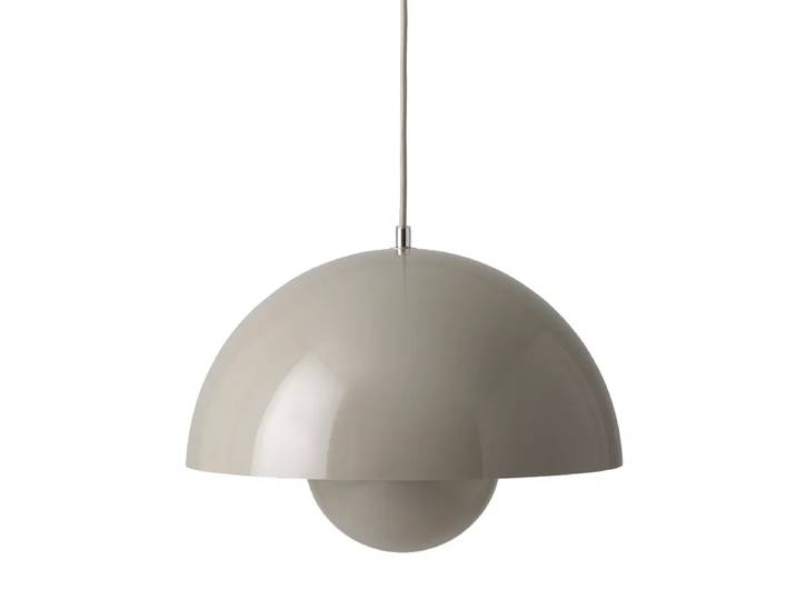 &Tradition Flowerpot VP7 Pendelleuchte Grau-beige