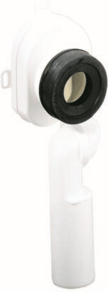 Dallmer Hl Urinal-Absaug-Siphon 360014 DN 40, 0-90°, Polypropylen, hochschlagfest