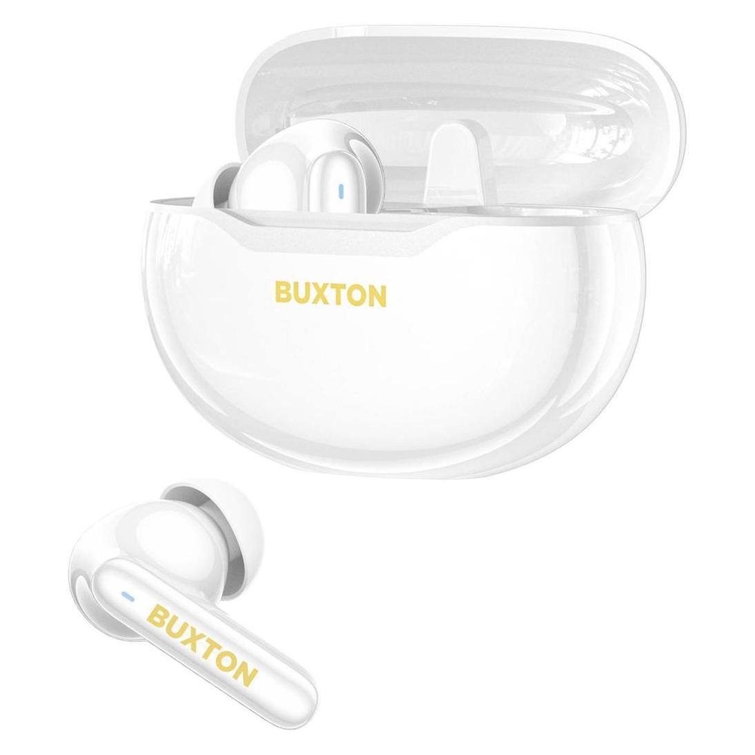 Buxton BTW 7200 White Tuya - Kabellose In-Ear-Kopfhörer mit Ladecase weiss (4 h, Kabellos) ((BX)BTW7200 WHITE)