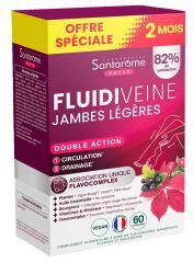 Santarome Fluidiveine Jambes Légères Double Action 60 Unités Offre Spéciale - Boîte 60 comprimés