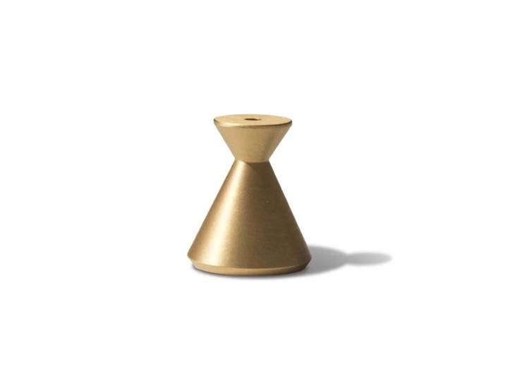 Räucherstäbchenhalter Messing Sanduhrform Gold