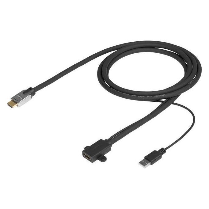 Vivolink Pro HDMI Cable 2m M-F Ultra (2 m) (PROHDMIHDMFM2-LSZH)