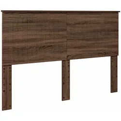 vidaXL Kopfteil mit Kopfteil Braun Eichen-Optik 150 cm Holzwerkstoff