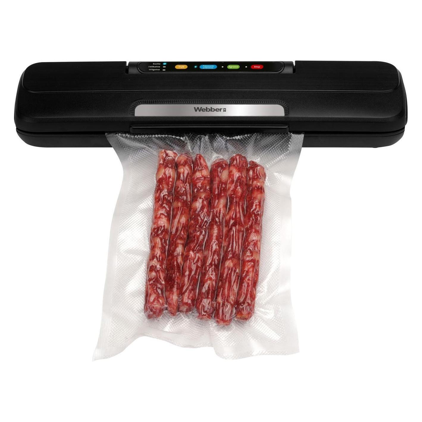 Webber Vakuumierer für Lebensmittelverpackungen 110W Zubehör Schwarz (63886874)