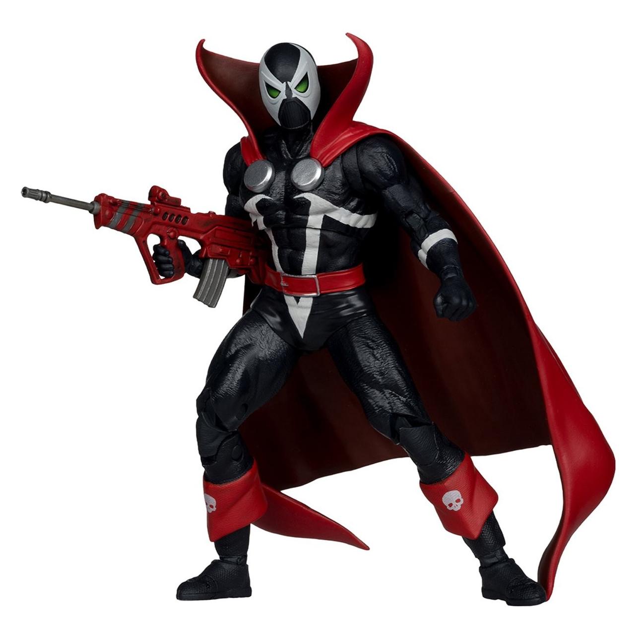 McFarlane Spawn Page Punchers Actionfigur Spawn 1977 Red and Black (Chase) Red Platinum Edition 18 cm (90422)