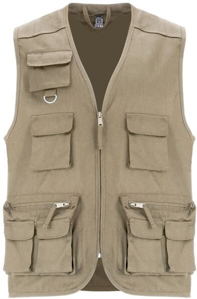 Veste de travail personnalisable en polyester et coton Venera S Sable foncé