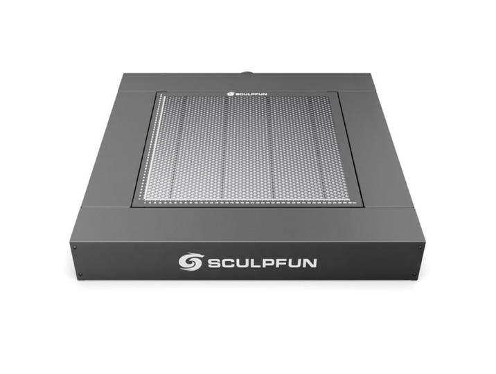 Lit Laser En Nid D'abeille SCULPFUN H5 Gen2 - Avec Ventilateur D'extraction Des Fumées - 650 x 650 mm - Prise UE