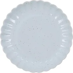 Scallop Frühstücksteller 20 cm, hellblau