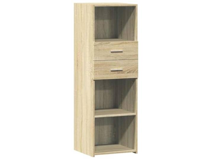 HKTMGDNG Highboard Sonoma-Eiche 40x42,5x124 cm Holzwerkstoff Schrank Schmaler Mehrzweckschrank für Wohnzimmer und Flur schafft vertikalen Stauraum bei geringem Stellplatzbedarf.