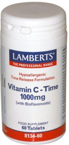 Lamberts Vitamin C 1000 mg with bioflavonoids and rose hip 60 tablets