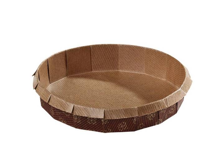 wisefood Backform Backform Apfelkuchen Papier Einweg silikonisiert, (12000-tlg)