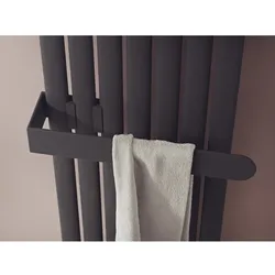 XIMAX Handtuchhalter für Fortuna einseitig offen - 468 mm - Anthrazit