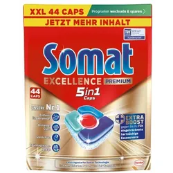 Somat Spülmaschinencaps »Excellence Premium 5in1« 44 Stück rot