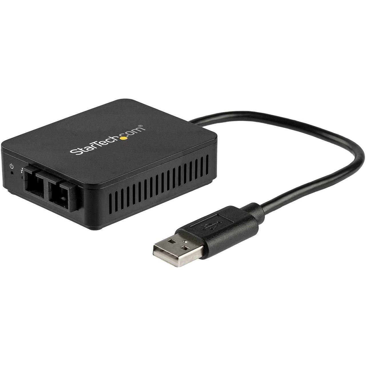Startech USB 2.0 auf LWL Konverter 100BaseFX SC - USB 2.0 auf Ethernet Netzwerk Adapter - 2 Km MM - Windows / Mac / Linux