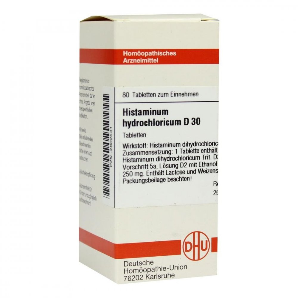 DHU-Arzneimittel GmbH & Co. KG Histaminum Hydrochloricum D30 Tabletten 02802531
